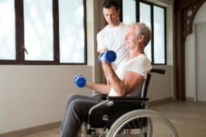 Les exercises sont adaptés à chacun. Crédit CTS Corentin Mossière.